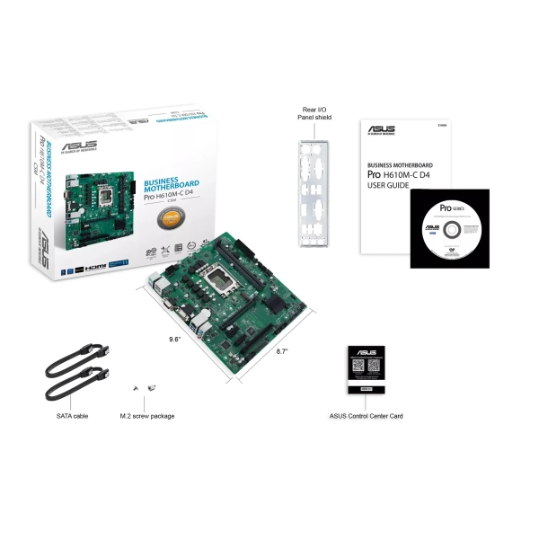 Купить Материнская плата ASUS PRO H610M-C D4-CSM - фото 7