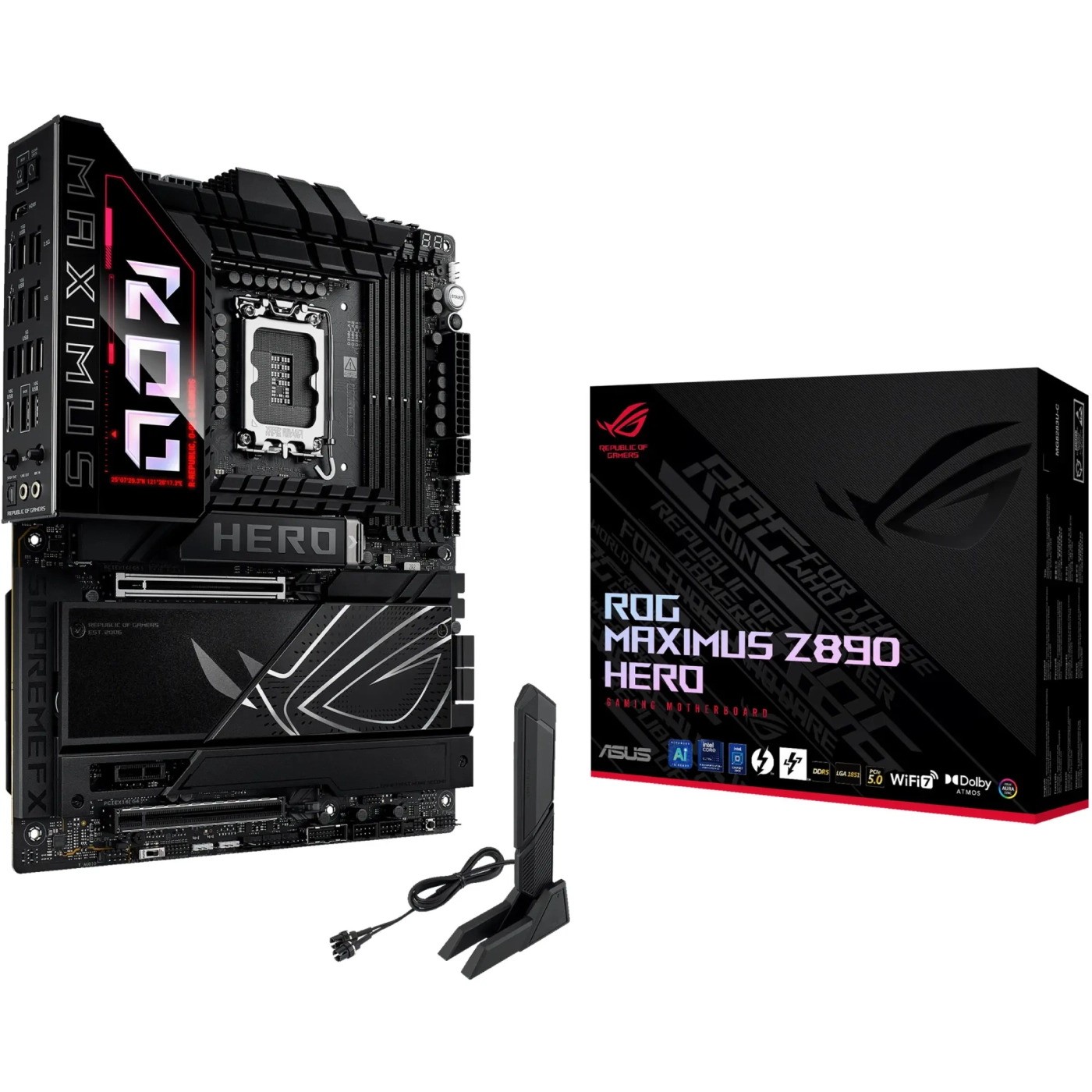 Купити Материнська плата Asus ROG MAXIMUS Z890 HERO - фото 1