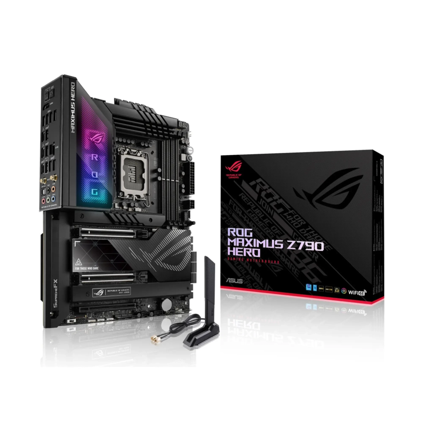 Купить Материнская плата ASUS ROG MAXIMUS Z790 HERO - фото 1