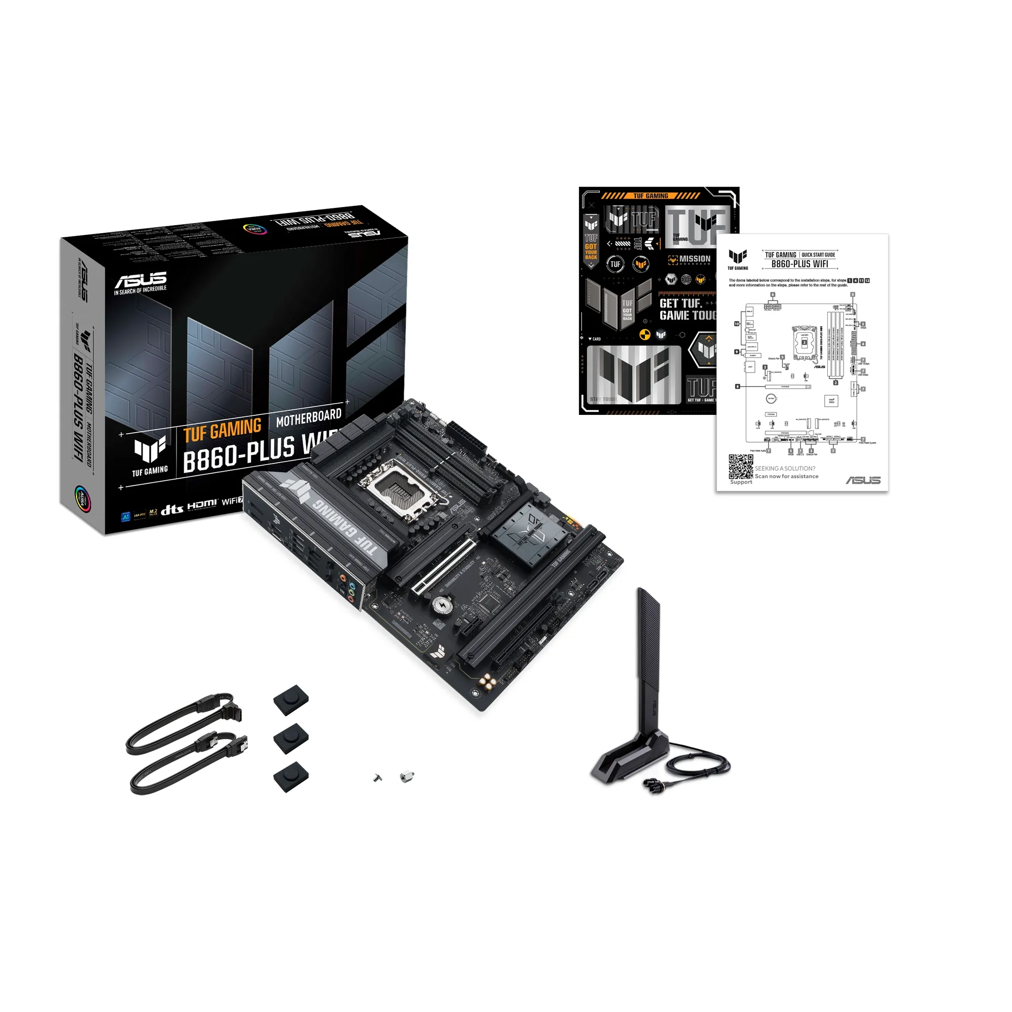 Купити Материнська плата Asus TUF GAMING B860-PLUS WIFI - фото 8