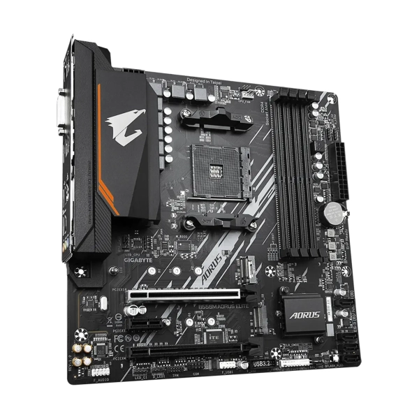 Купить Материнская плата GIGABYTE B550M AORUS ELITE - фото 2