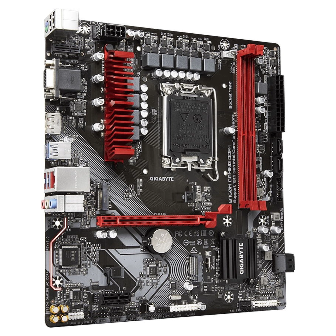 Купити Материнська плата GIGABYTE B760M GAMING DDR4 - фото 3