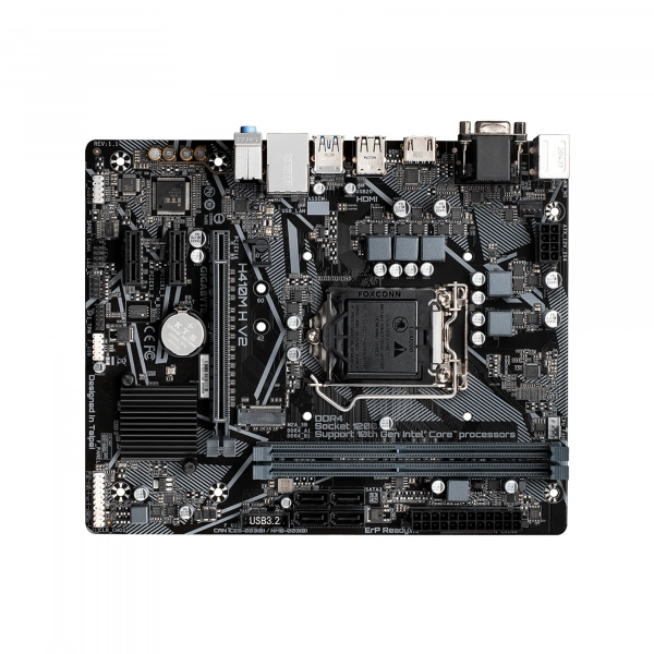 Купить Материнская плата GIGABYTE H410M H V2 - фото 3