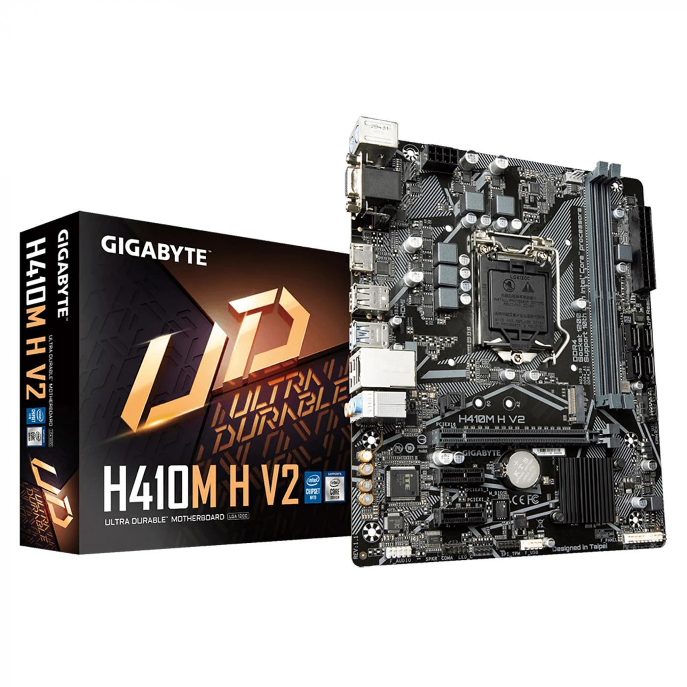 Купить Материнская плата GIGABYTE H410M H V2 - фото 5