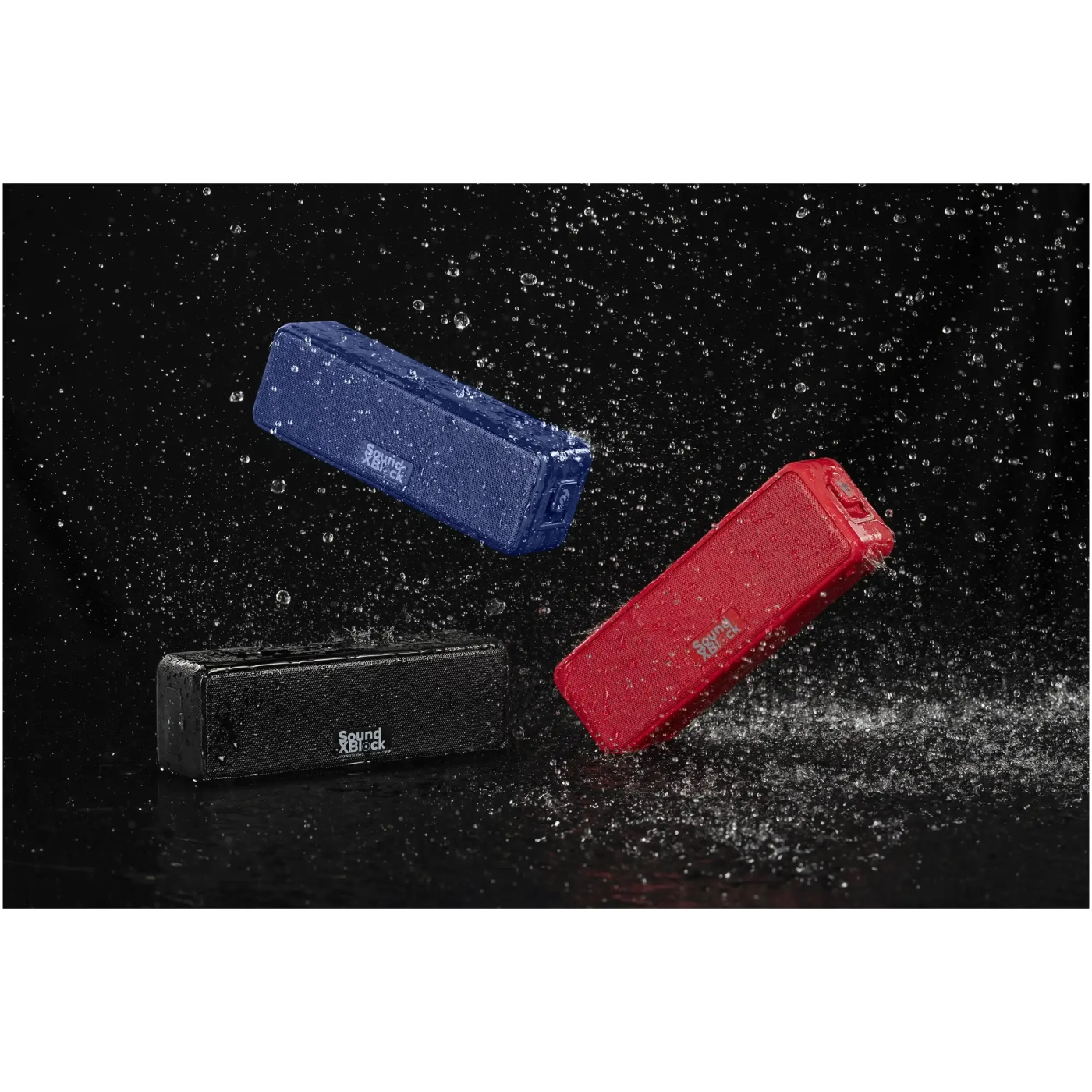 Купить Акустическая система 2E SoundXBlock TWS MP3 Wireless Waterproof Red (2E-BSSXBWRD) - фото 6