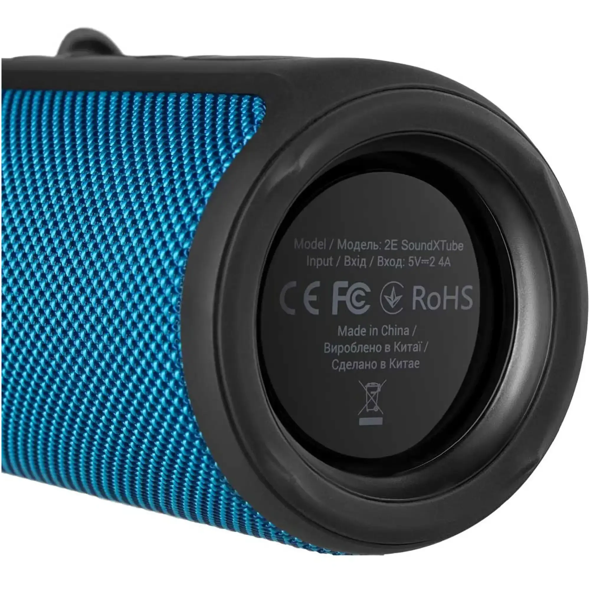Купити Акустична система 2E SoundXTube TWS MP3 Wireless Waterproof Blue (2E-BSSXTWBL) - фото 5