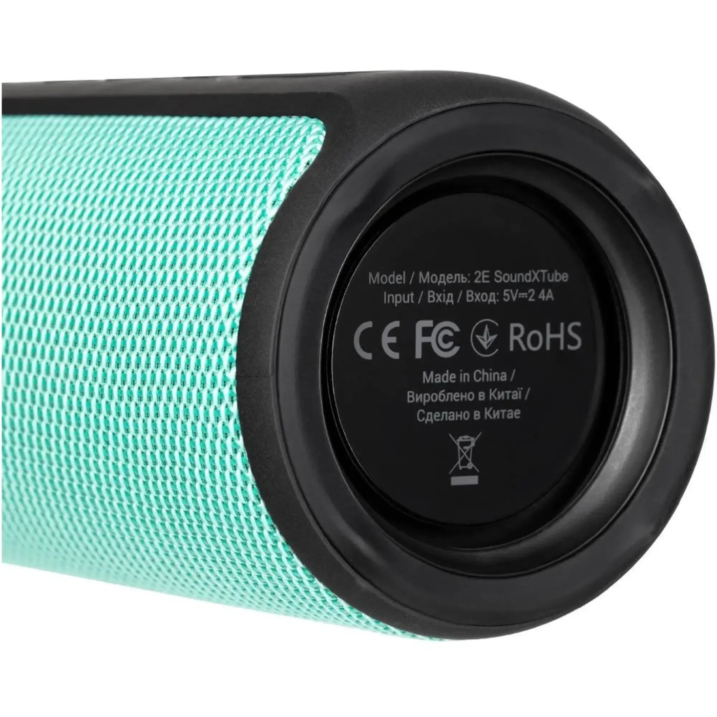 Купити Акустична система 2E SoundXTube TWS MP3 Wireless Waterproof Turquoise (2E-BSSXTWTQ) - фото 4