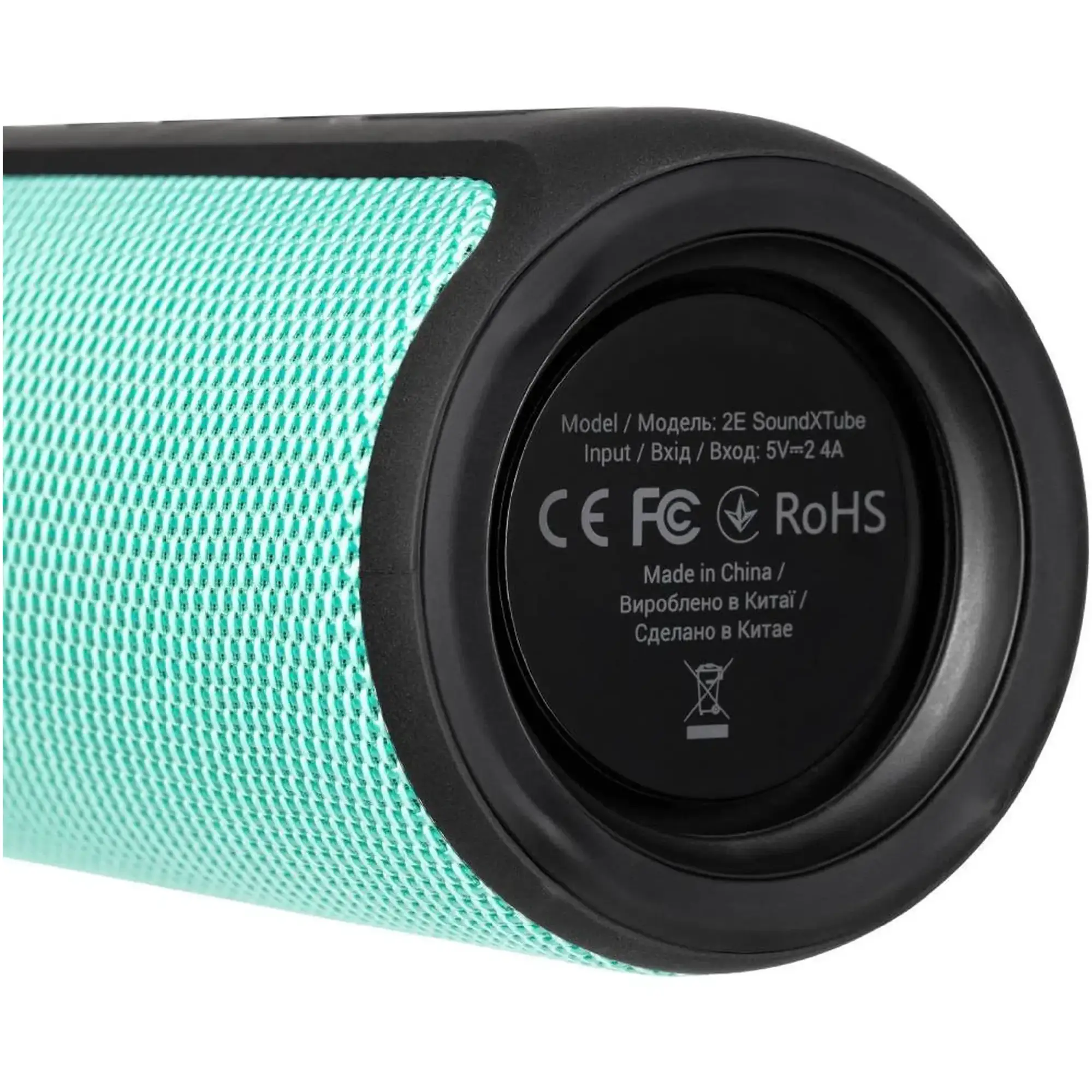 Купити Акустична система 2E SoundXTube TWS MP3 Wireless Waterproof Turquoise (2E-BSSXTWTQ) - фото 4