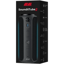 Купити Акустична система 2E SoundXTube2 TWS MP3 Wireless Waterproof Black (2E-BSSXT2WBK) - фото 6