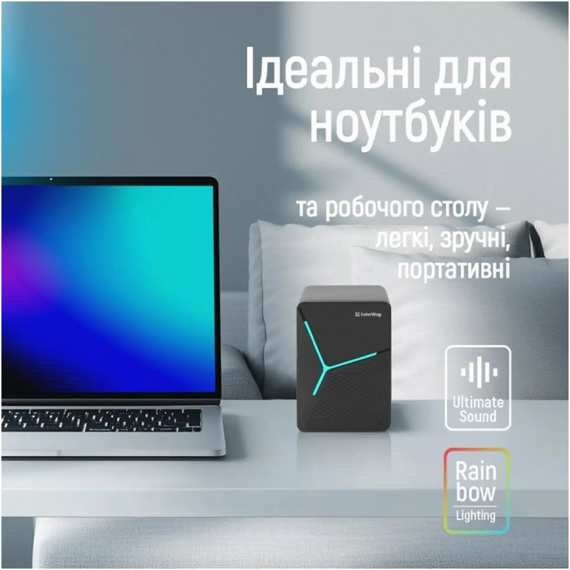 Купити Акустична система ColorWay (CW-SPU01BK) - фото 8