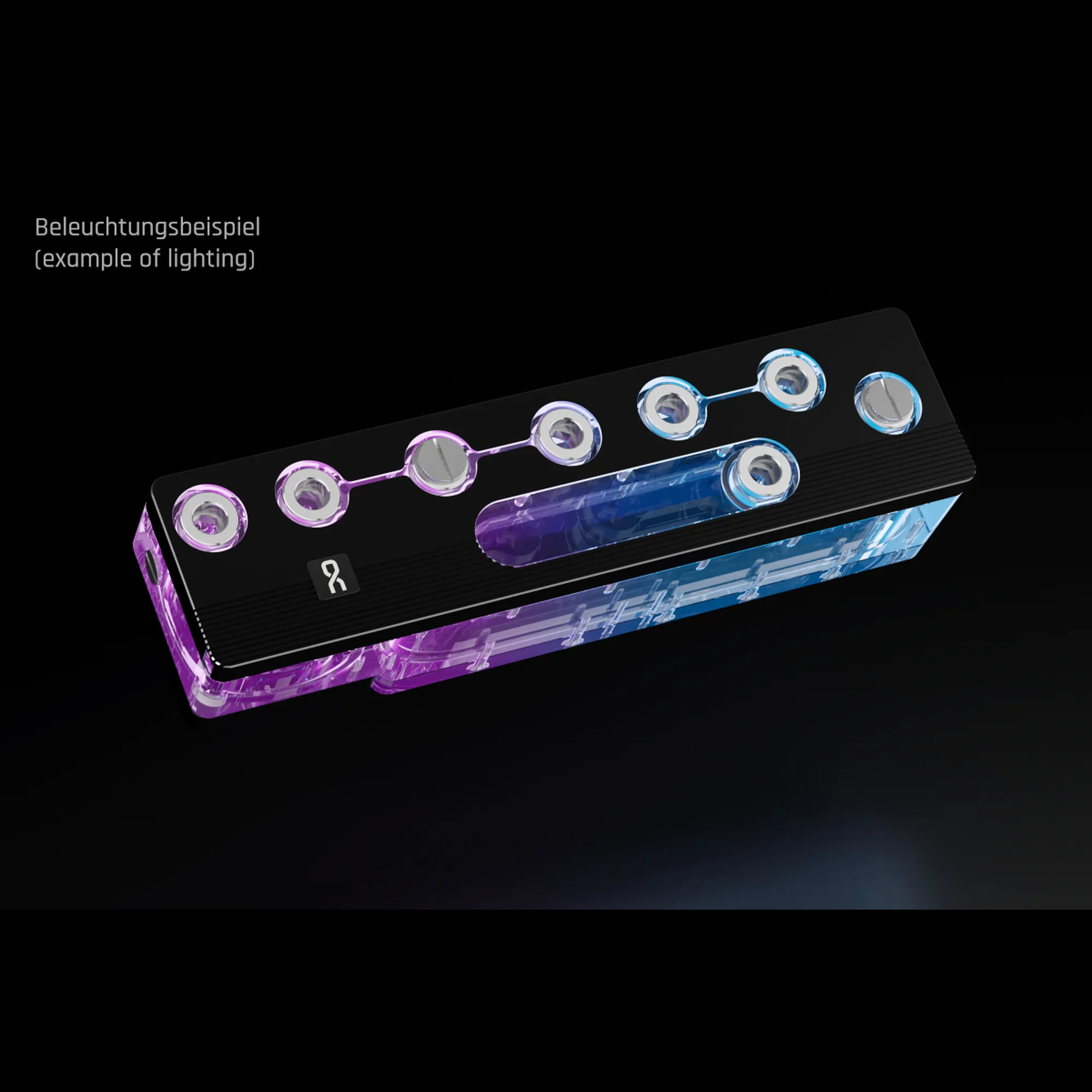 Купити Панель-резервуар Alphacool Apex Distro Plate North XL D5/DDC Black (14647) - фото 4