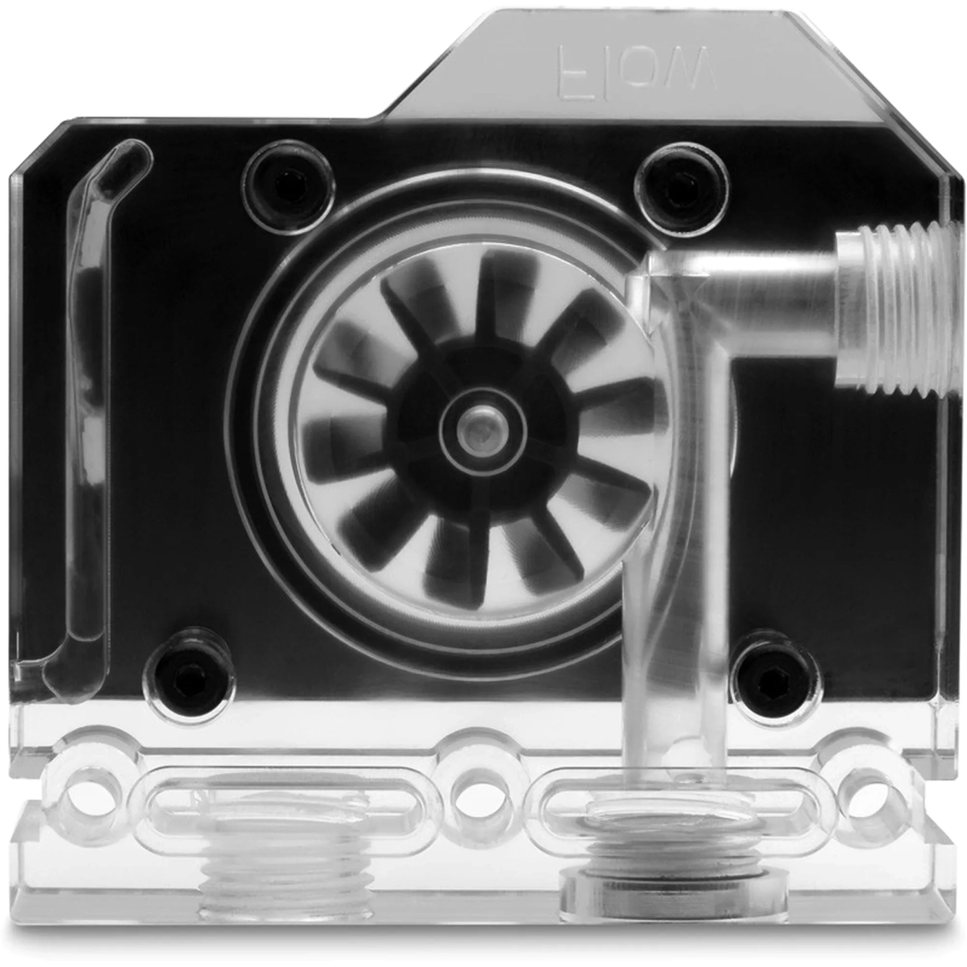 Купити Індикатор потоку EKWB EK-Quantum Scalar Flow Indicator Top-Bottom D-RGB - Black (3831109827185) - фото 4