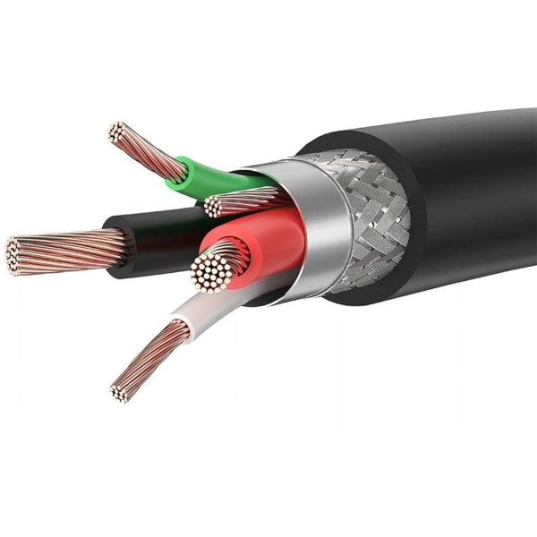 Купить Кабель UGREEN US135 USB 2.0 AM to BM Print Cable 3m Black (10351) - фото 4