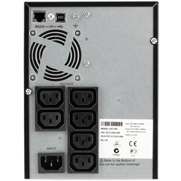 Купить ИБП (UPS) Eaton 5SC 750VA (5SC750i) - фото 3