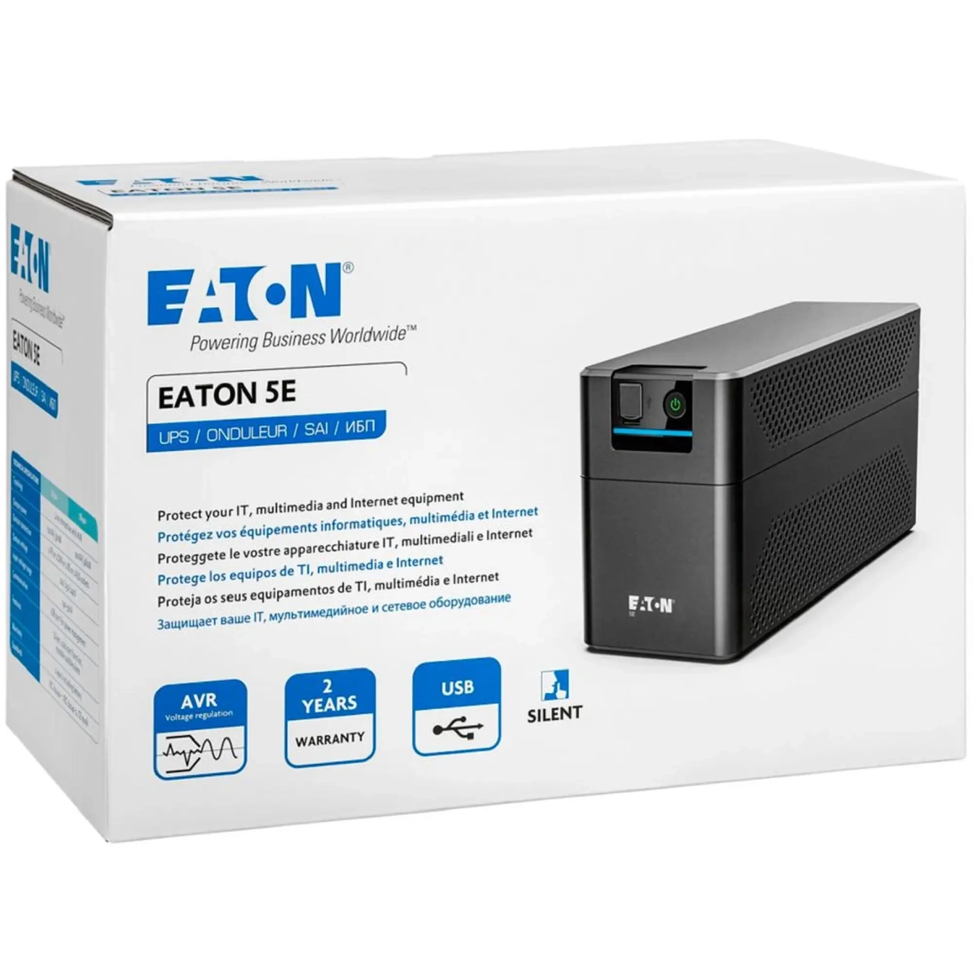 Купити ДБЖ (UPS) Eaton 5E G2 900VA USB (5E900UD) - фото 4