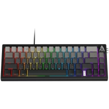 Купити Клавіатура Ajazz AK650 Day Dream switches Gradient Black Grey (AK650-DD-BG) - фото 1