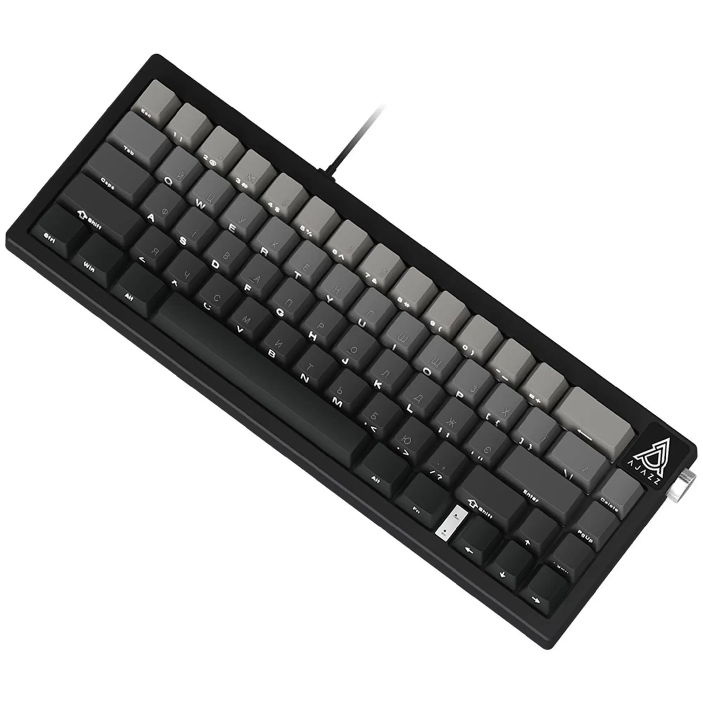 Купити Клавіатура Ajazz AK650 Day Dream switches Gradient Black Grey (AK650-DD-BG) - фото 3