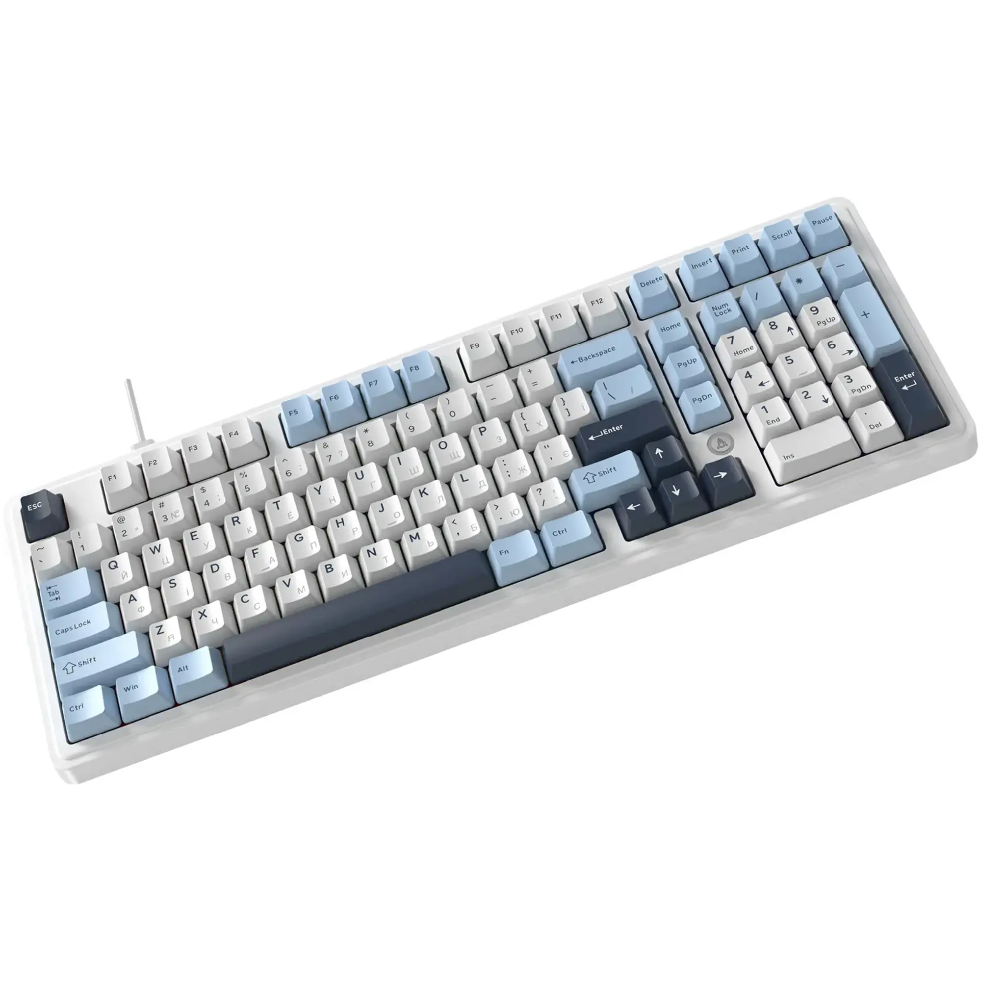 Купити Клавіатура Ajazz AK980 MAX Magnetic switches Blue White Dark Blue (AK980-MAX-M-BWD) - фото 5