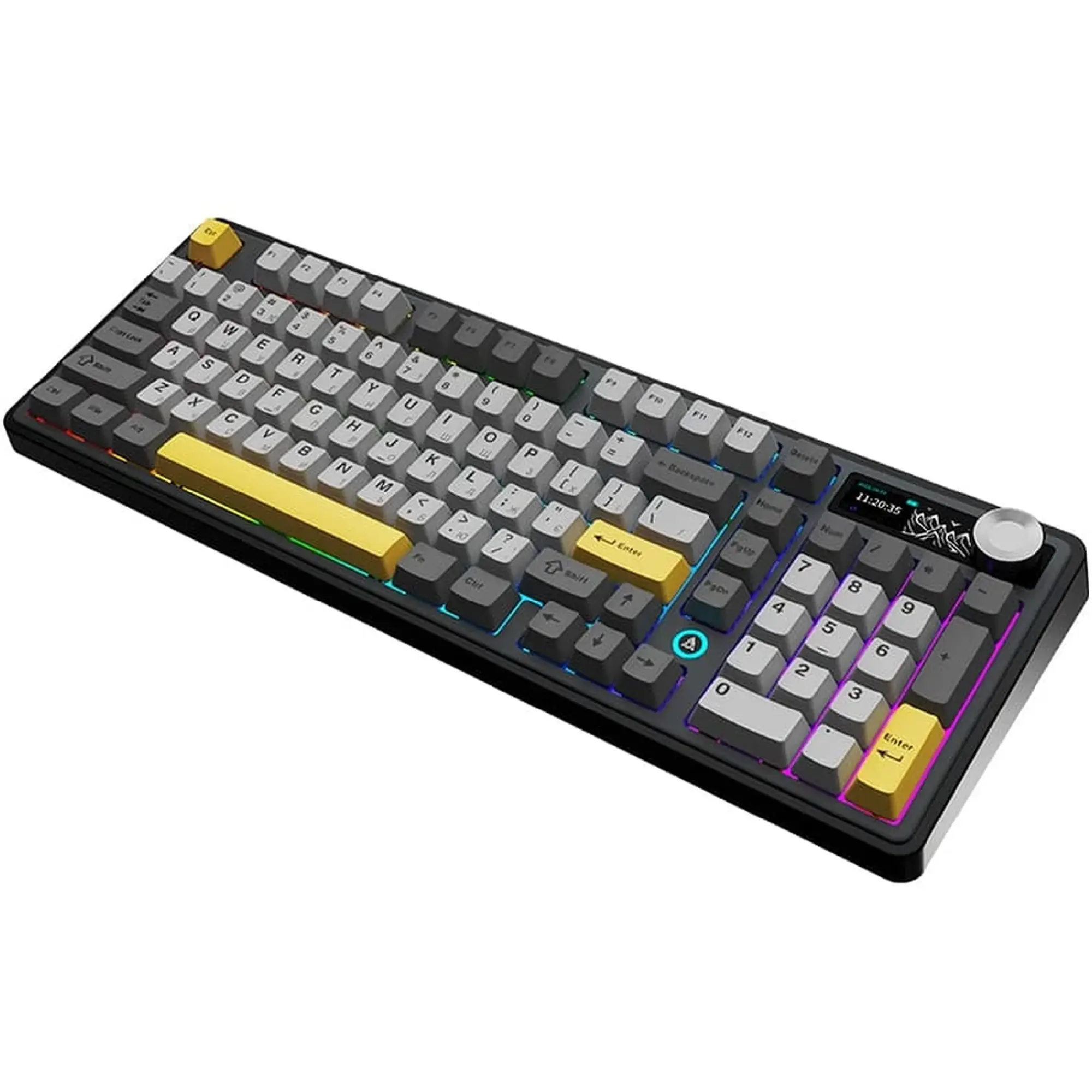 Купити Клавіатура Ajazz AK980 V2 Maillard Switch Black (AK980-V2-M-BGY) - фото 6