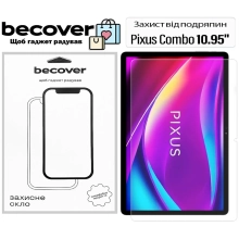 Купити Защитное стекло BeCover для Pixus Combo 10.95" (713701) - фото 4