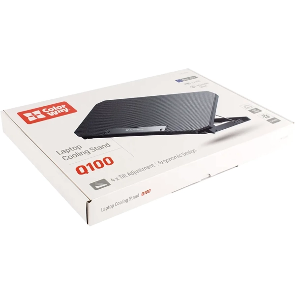 Купить Охлаждающая подставка для ноутбука ColorWay Q100 10-17” (CW-CLQ100) - фото 13
