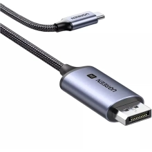 Купить Кабель UGREEN CM556 USB-C to DisplayPort 8K Cable 3m Black (25839) - фото 3