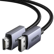 Купить Кабель UGREEN DP125 DisplayPort to HDMI 2.0 4K@30Hz 1.5m Black (35841) - фото 4