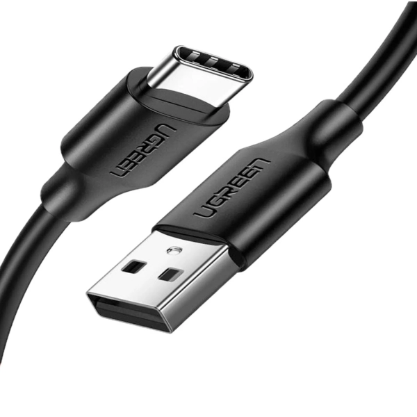 Купити Кабель UGREEN US287 USB 2.0 - USB-C 3A 1m Black (60116) - фото 2