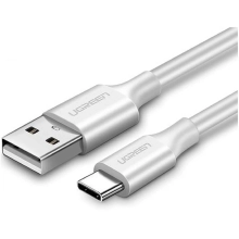 Купить Кабель UGREEN US287 USB 2.0 - USB-C 3A 1m White (60121) - фото 1
