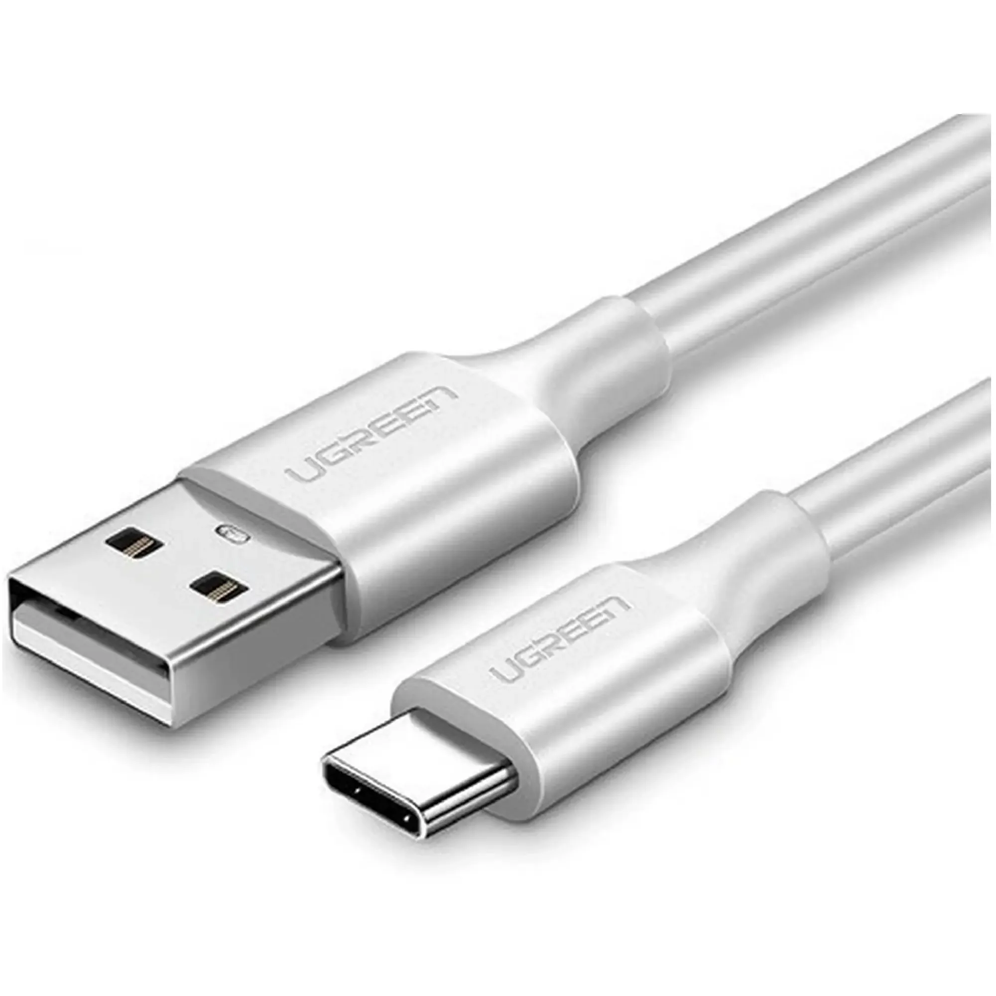 Купить Кабель UGREEN US287 USB 2.0 - USB-C 3A 1m White (60121) - фото 1