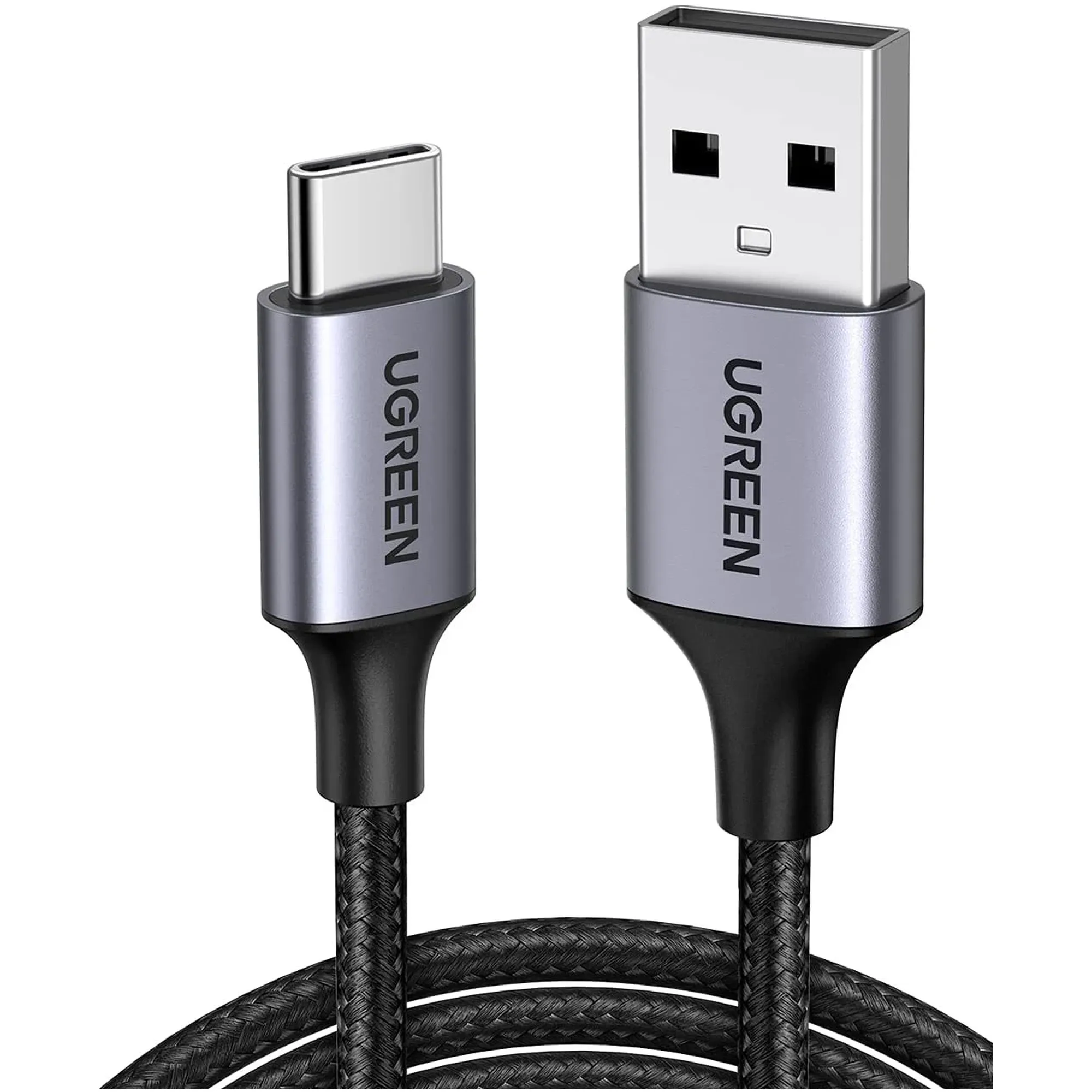 Купити Кабель UGREEN US288 USB 2.0 - USB-C 3A 1m Black (60126) - фото 1