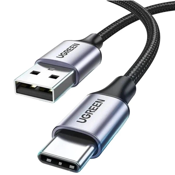 Купить Кабель UGREEN US288 USB 2.0 - USB-C 3A 0.5m Black (60125) - фото 3