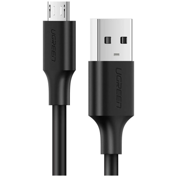 Купить Кабель UGREEN US289 USB 2.0 - MicroUSB 2m Black (60138) - фото 1