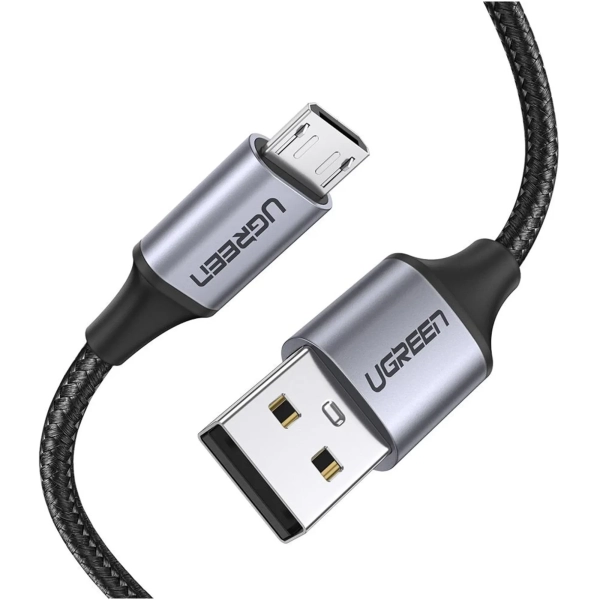 Купити Кабель UGREEN US290 USB 2.0 - MicroUSB 2m Black (60148) - фото 3
