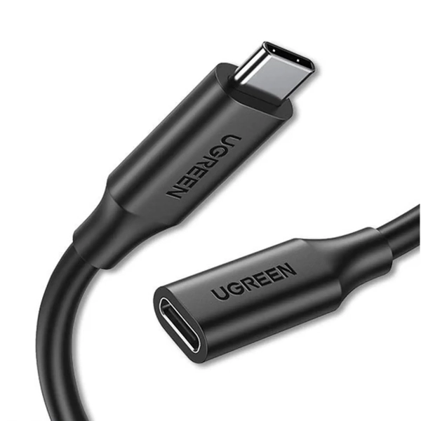 Купити Кабель-подовжувач UGREEN US353 USB-C 3.1 Gen2 100W 1m Black (10387) - фото 3
