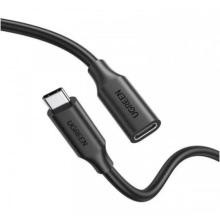 Купити Кабель-подовжувач UGREEN US353 USB-C 3.1 Gen2 100W 1m Black (10387) - фото 4