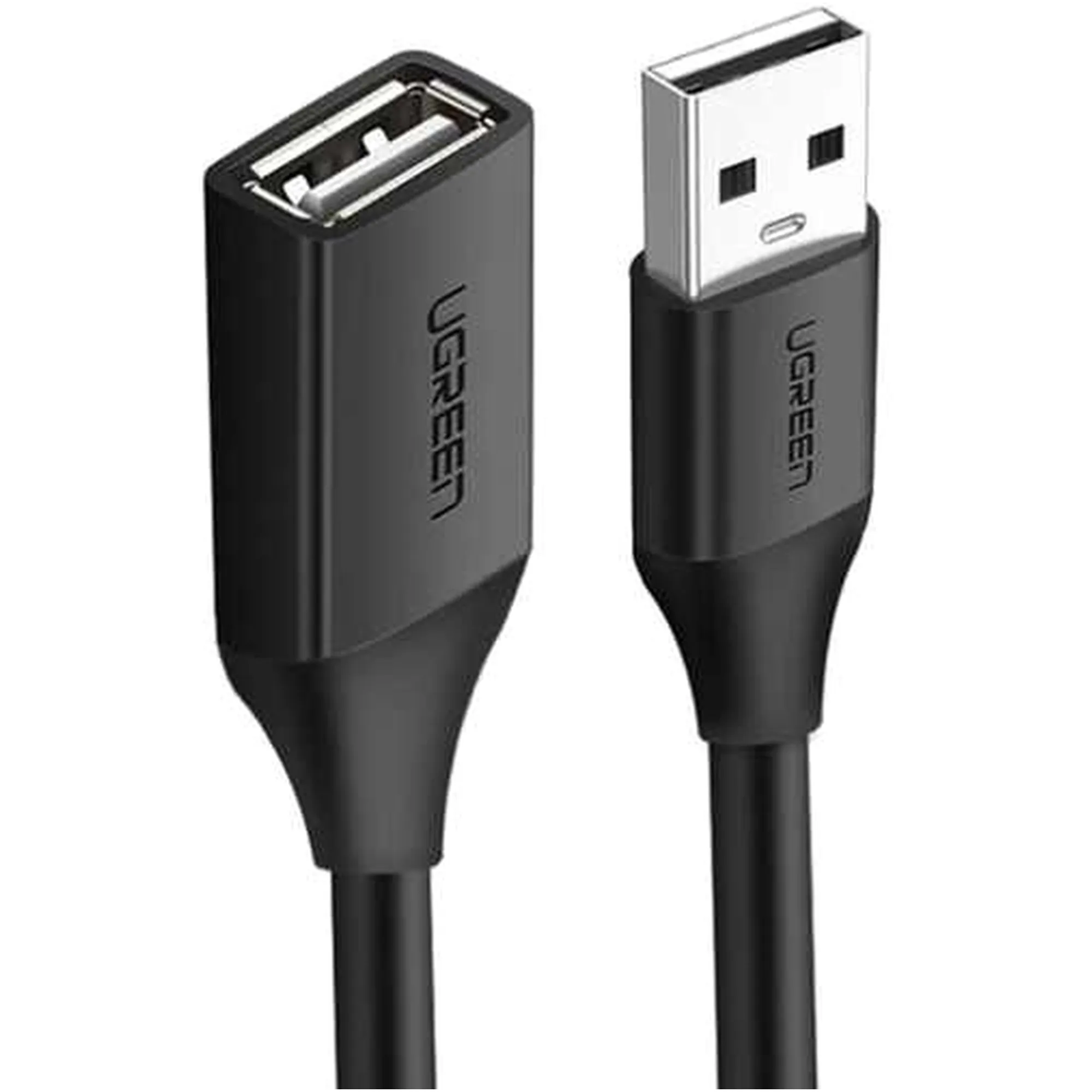 Купить Кабель-удлинитель UGREEN US103 USB 2.0 1m Black (10314) - фото 2