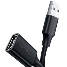 Купить Кабель-удлинитель UGREEN US103 USB 2.0 1m Black (10314) - фото 3