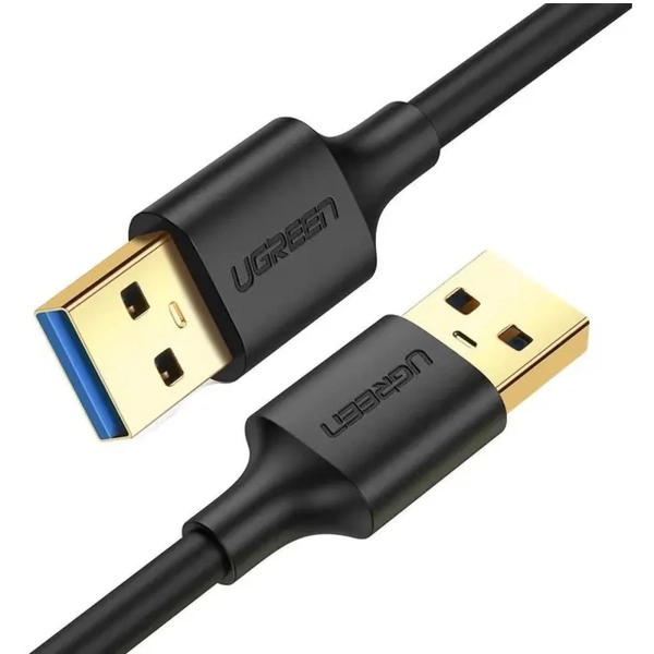 Купить Кабель UGREEN US128 USB-A 3.0 to USB-A 3m Black (90576) - фото 2