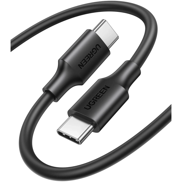 Купити Кабель UGREEN US286 USB-C 2.0 - USB-C 3A 1m Black (50997) - фото 3