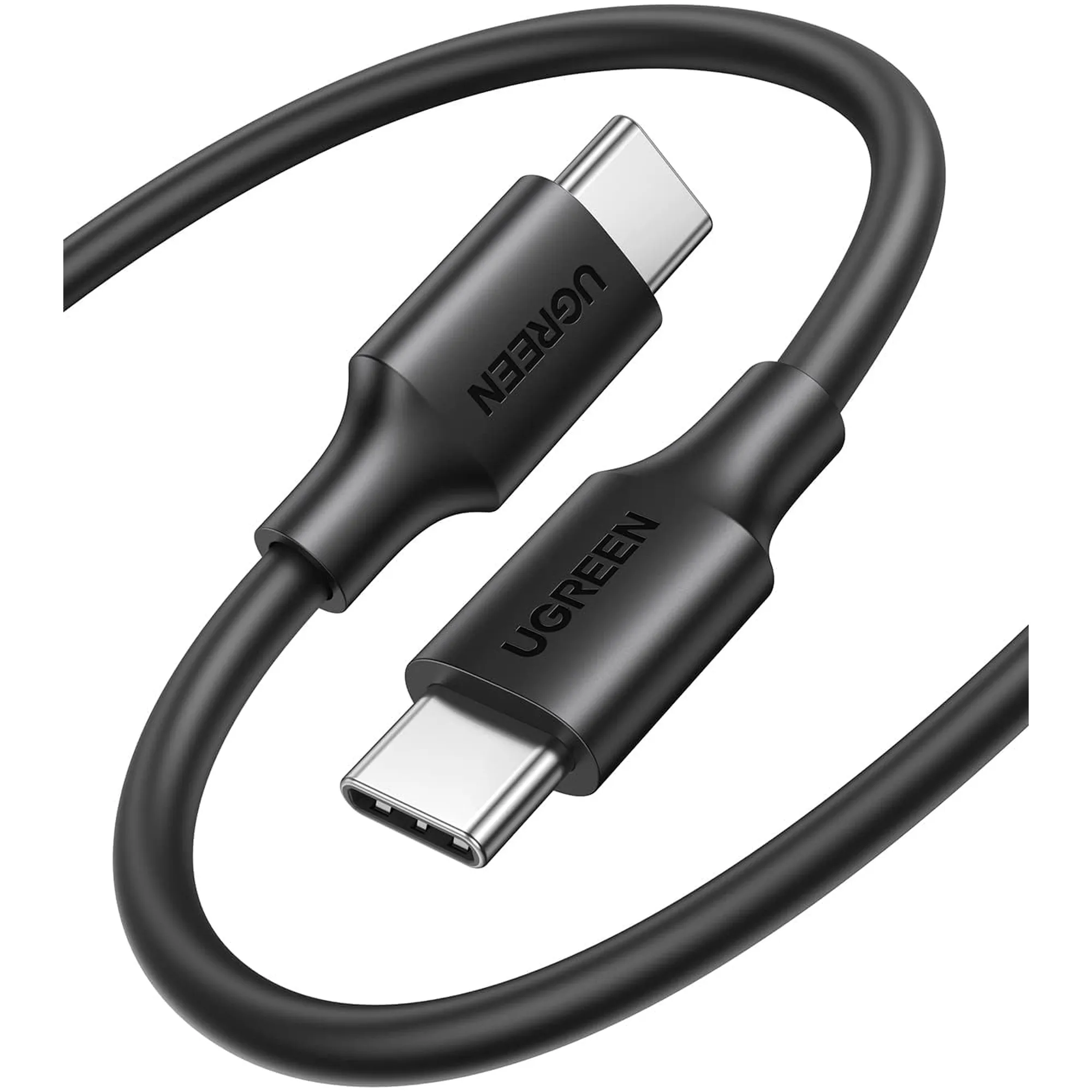 Купити Кабель UGREEN US286 USB-C 2.0 - USB-C 3A 1m Black (50997) - фото 3