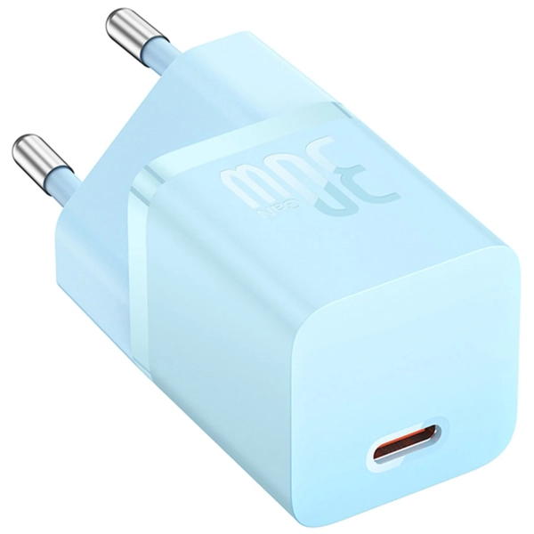 Купити Зарядний пристрій Baseus GaN5 Mini 1C 30W Blue (CCGN070603) - фото 3