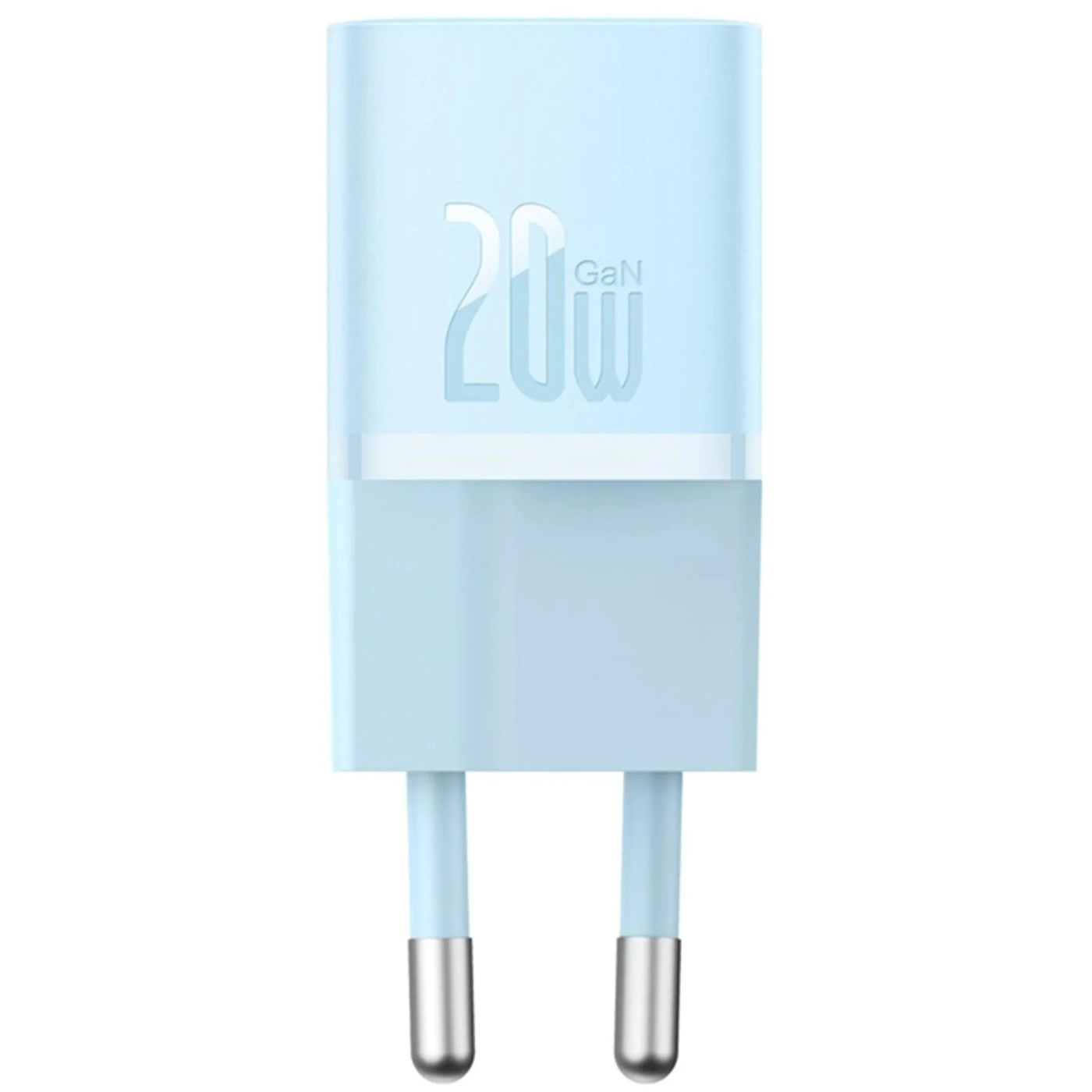 Купити Зарядний пристрій Baseus GaN5 Mini 1C 20W Blue (CCGN050103) - фото 2