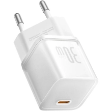 Купити Зарядний пристрій Baseus GaN5S 1C 30W Moon White (P10162504213-00) - фото 5