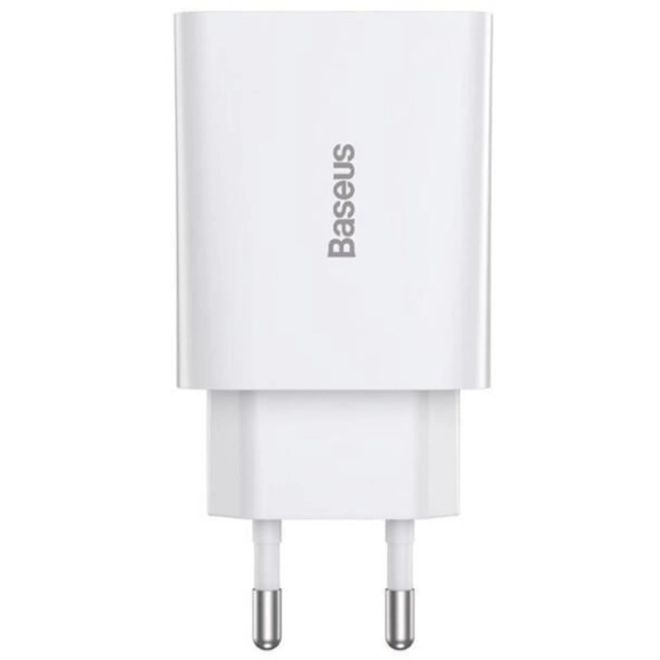 Купити Зарядний пристрій Baseus Speed Mini QC 1C 20W White (CCFS-SN02) - фото 3