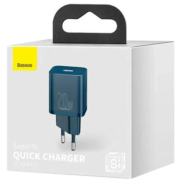 Купити Зарядний пристрій Baseus Super Si QC 1C 20W Blue (CCSUP-B03) - фото 5