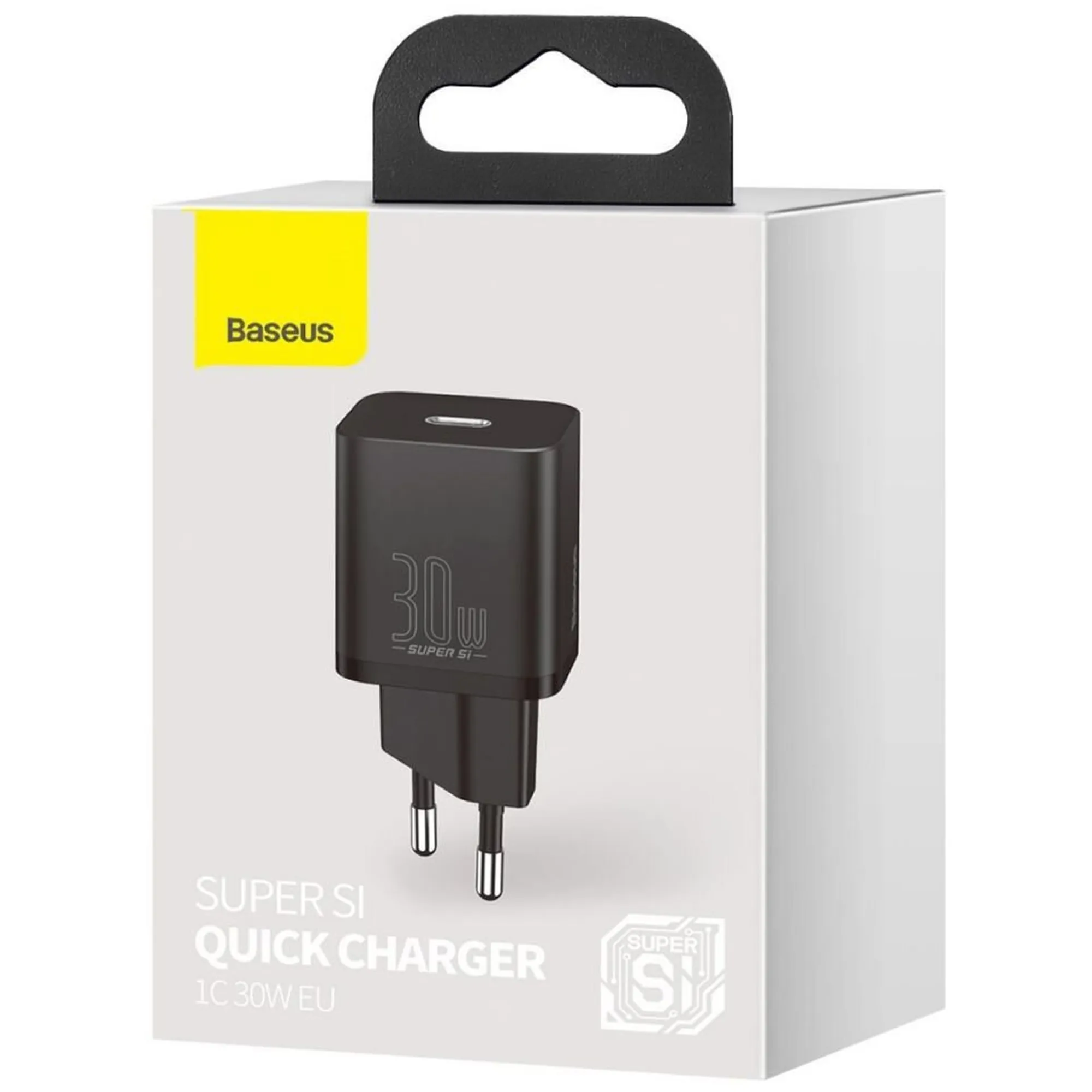 Купить Зарядное устройство Baseus Super Si QC 1C 30W Black (CCSUP-J01) - фото 5