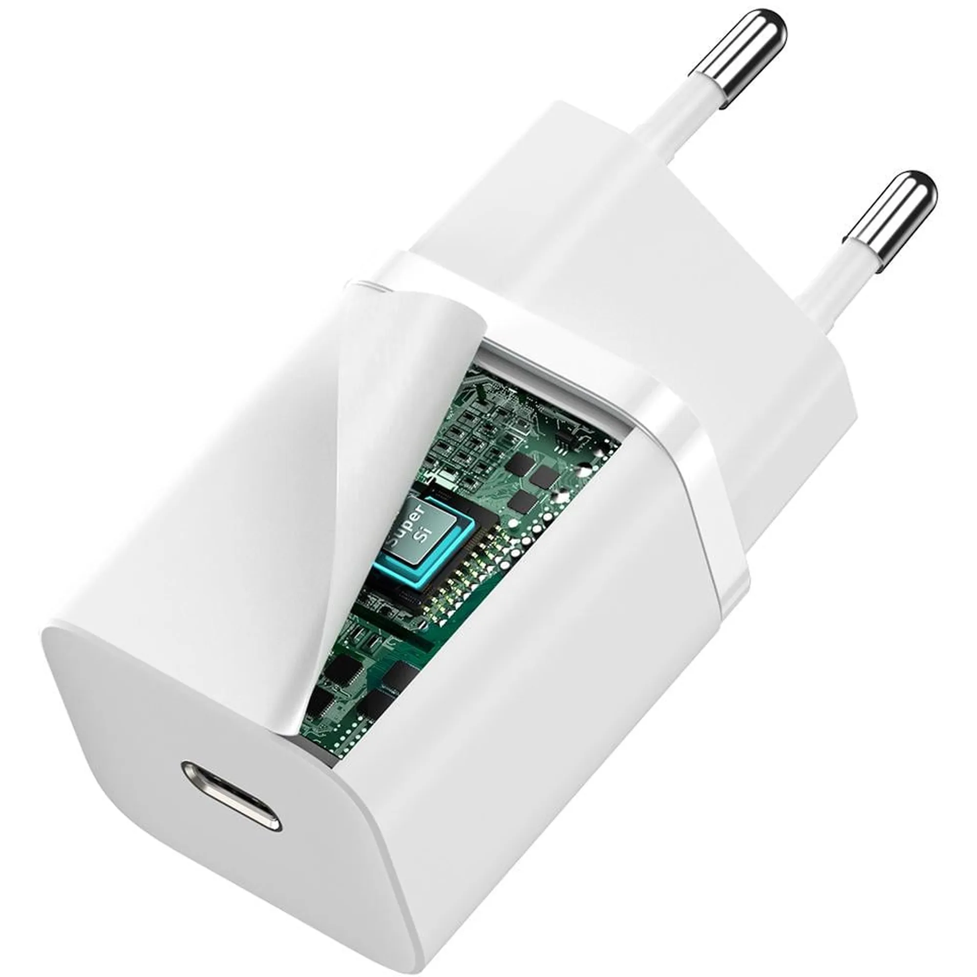 Купить Зарядное устройство Baseus Super Si QC 1C 30W White (CCSUP-J02) - фото 3