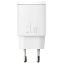 Купить Зарядное устройство Baseus Compact C+U 20W White (CCXJ-B02) - фото 2