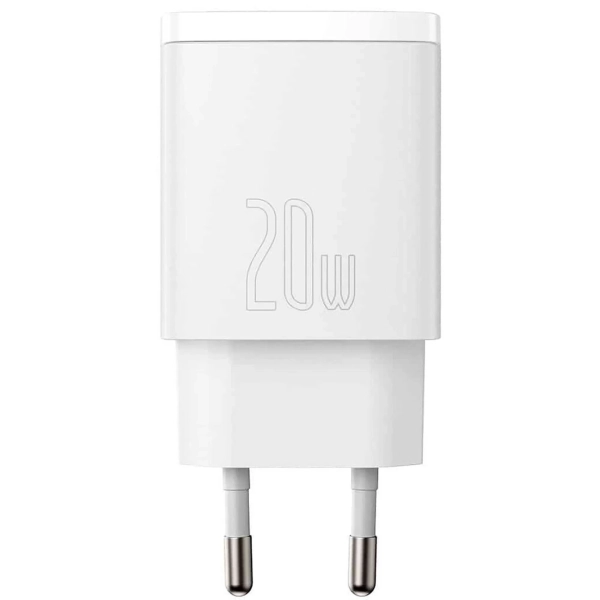 Купить Зарядное устройство Baseus Compact C+U 20W White (CCXJ-B02) - фото 2